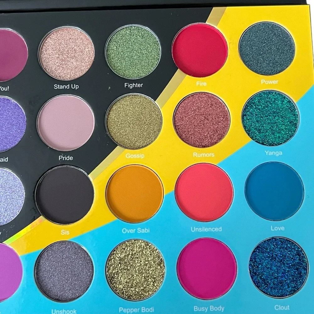 Juvia’s Place Wahala Eyeshadow Palette & Density Makeup Sponge NWT